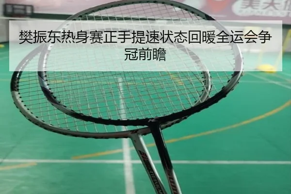 樊振东热身赛正手提速状态回暖全运会争冠前瞻